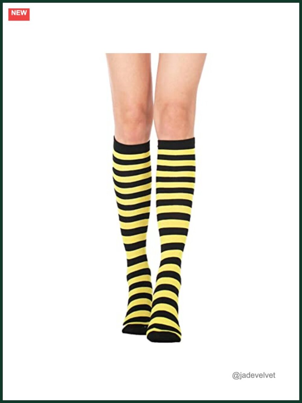 Knee High Tube Socks Striped Elasticity Casual Athletic Cosplay